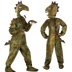 Rubies   Dinosaur Costume, Green Halloween Medium Youth Mask